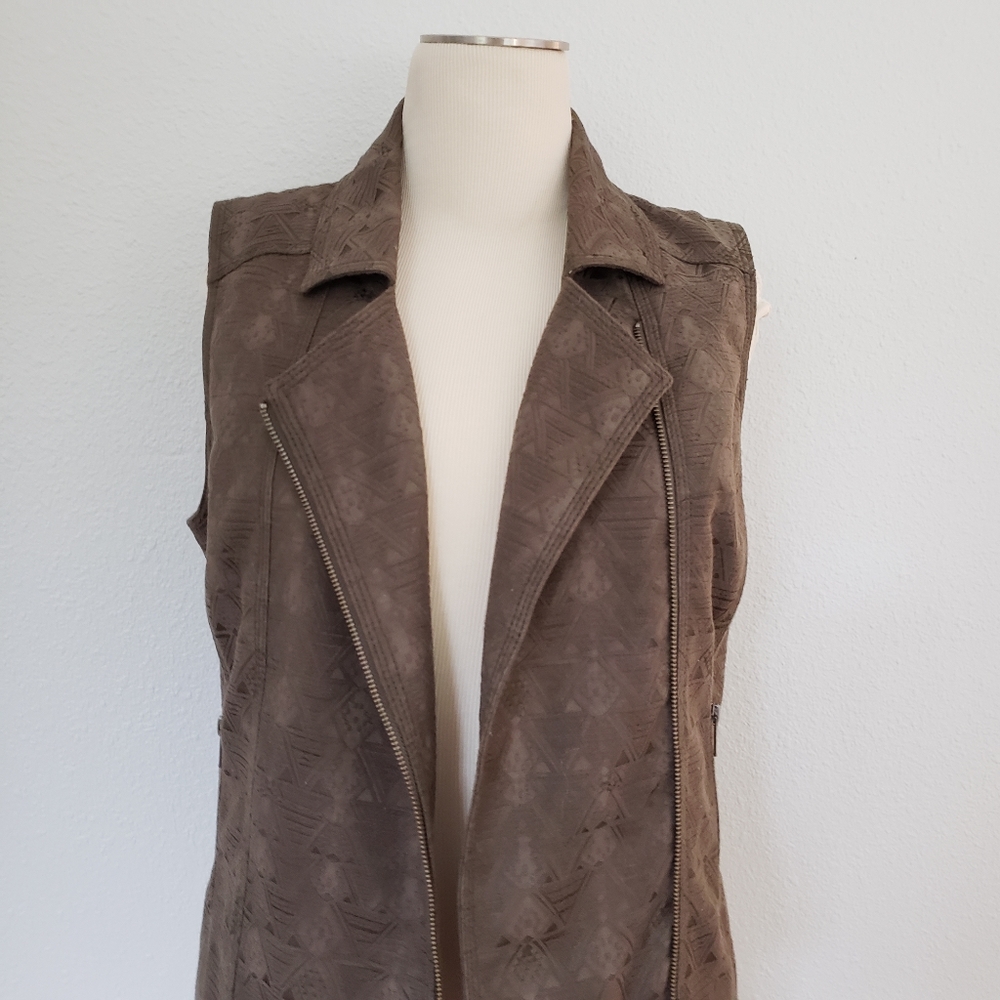 Hinge Nordstrom Geo Jaquard Motor Vest - Picture 5 of 10